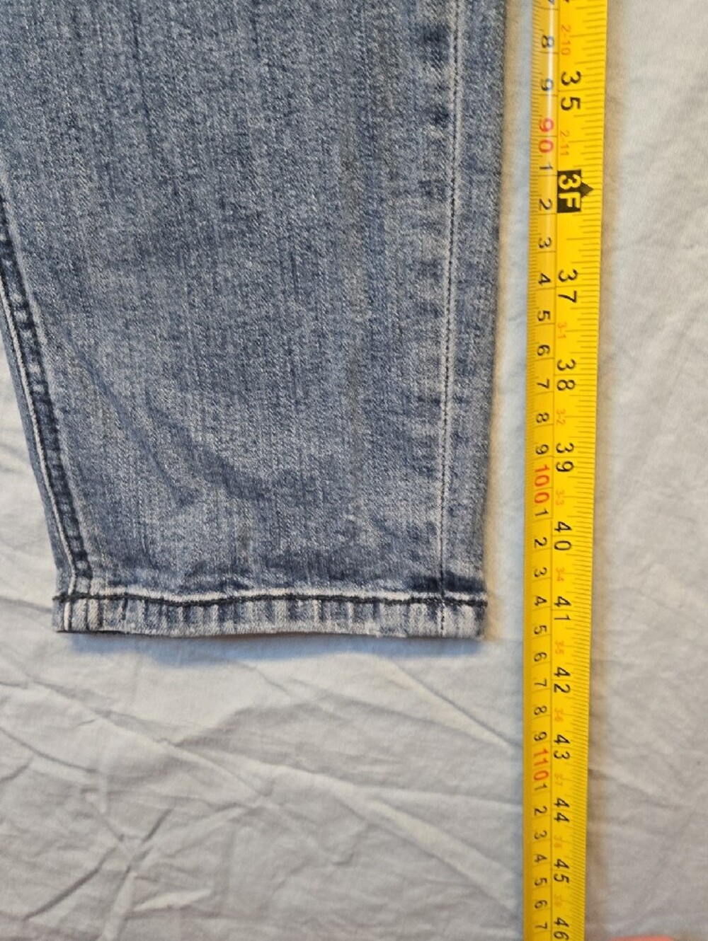 Diesel Sleekner Slim Skinny Tapered Fit Light Blue Distressed Denim Jeans - Picture 12 of 15